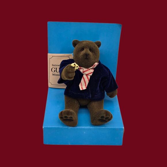 1983 Gund Abiner Smoothie Last Elegant Bear Four Miniature Bears in Original Box - Picture 12 of 16
